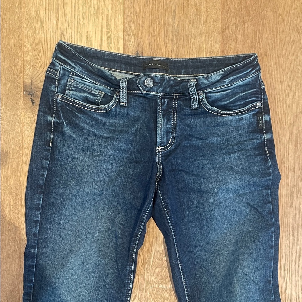 Silver Jeans Women's  Tuesday Slim Bootcut - Dark Blue